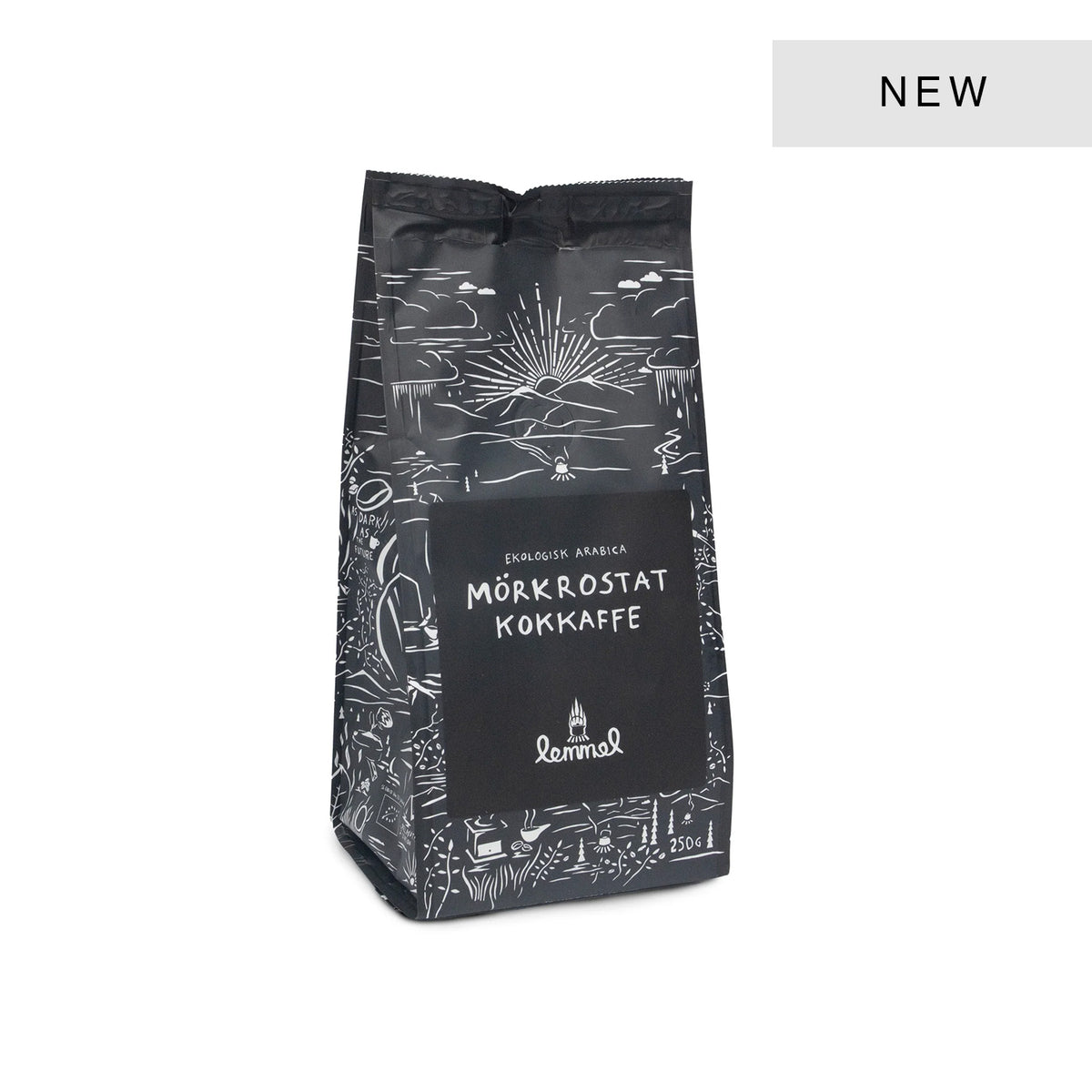 LEMMEL KAFFE コッカフェ オーガニック ダークロースト 250g｜レンメル