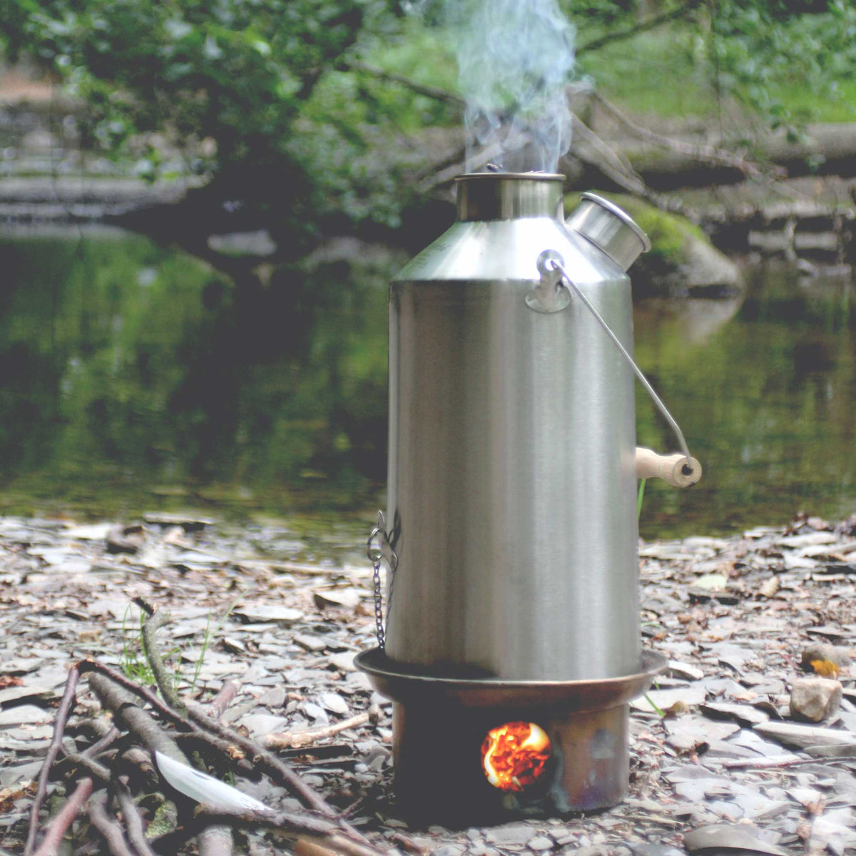 KELLY KETTLE BASECAMP 1.6L STAINLESS / ケリーケトル 