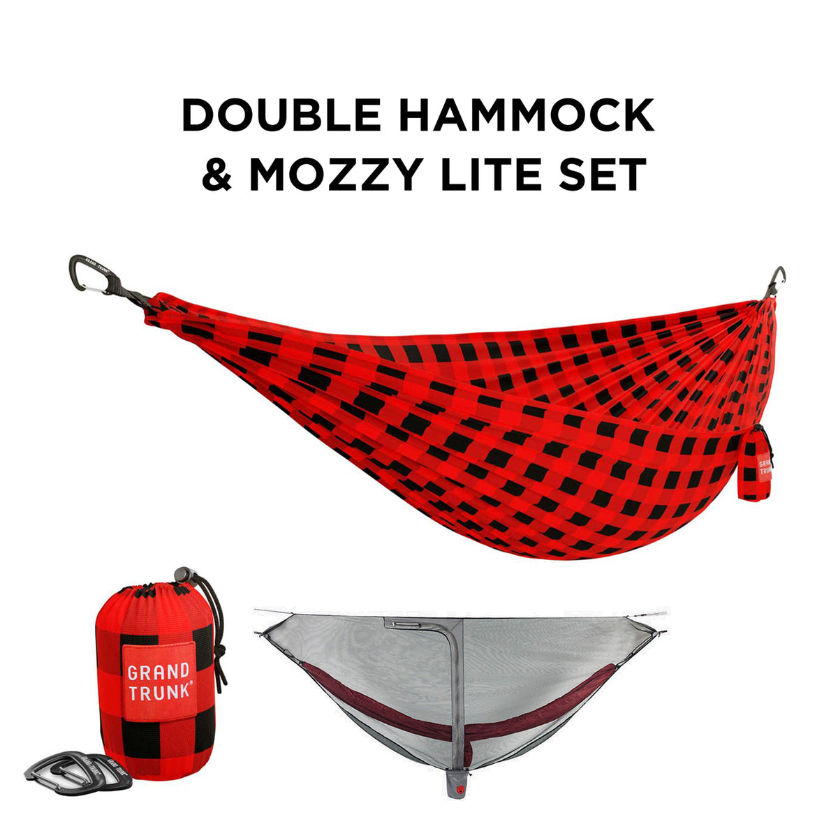 OUTLET】GRAND TRUNK DOUBLE HAMMOCK & MOZZY LITE SET / グランド