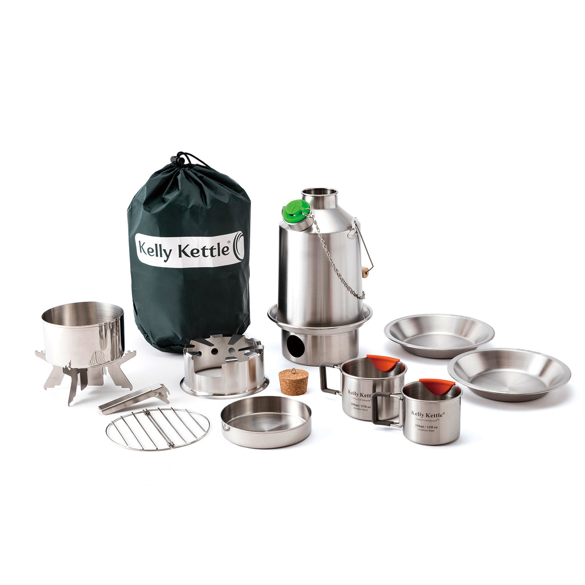 KELLY KETTLE SCOUT ULTIMATE KIT 1.2L STAINLESS / ケリー 