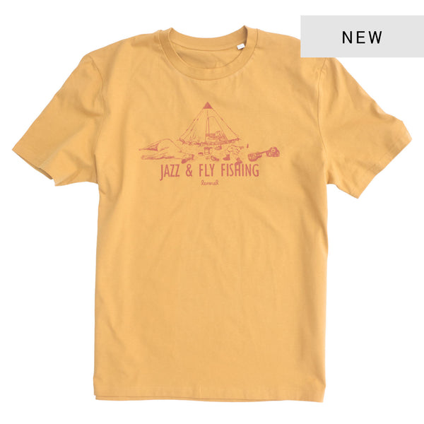 LEMMEL KAFFE COFFEE T-SHIRT Jazz and Fly Fishing / レンメルコーヒー Tシャツ ジャズ アンド フライフィッシング