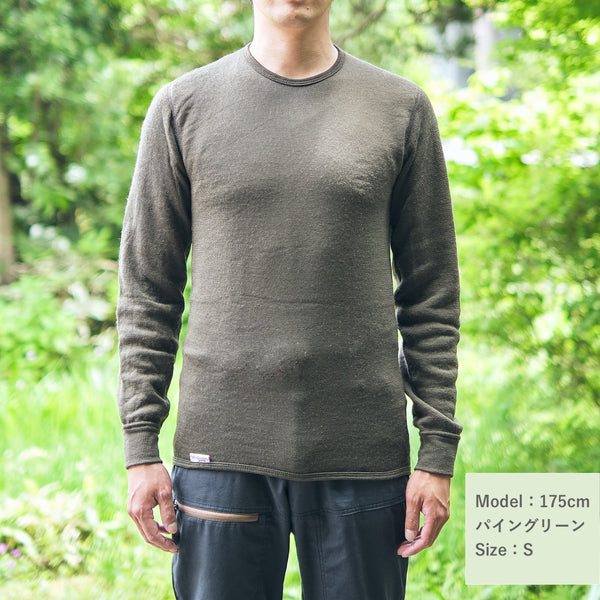 WOOLPOWER  CREWNECK 200 / ウールパワー クルーネック 200