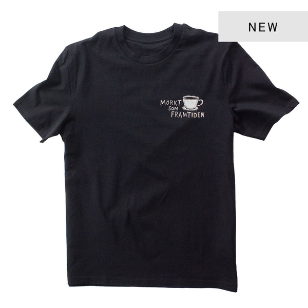 LEMMEL KAFFE COFFEE T-SHIRT Mörkt som Framtiden / レンメルコーヒー Tシャツ モルクト ソム フラムティーデン