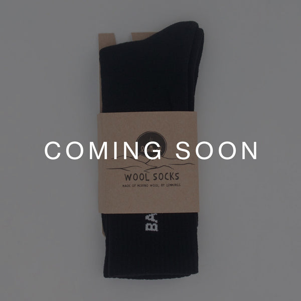 LEMMEL KAFFE COFFEE Wool sock KRUDER / レンメルコーヒー ウールソックス クルーダー