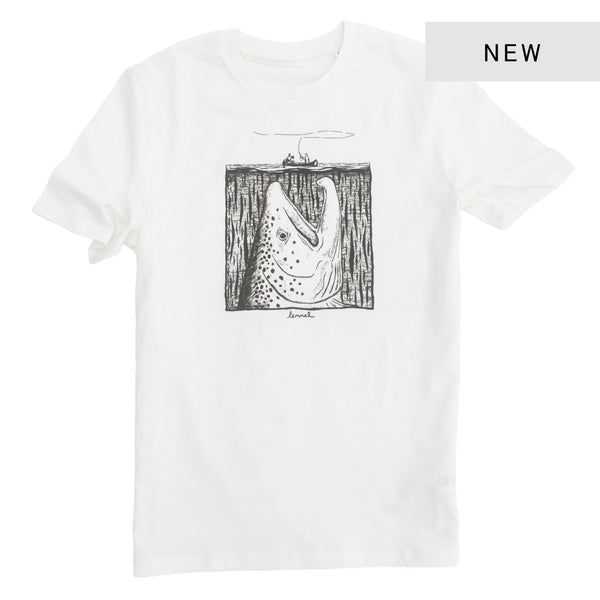LEMMEL KAFFE COFFEE T-SHIRT MOBY TROUT / レンメルコーヒー Tシャツ モビー トラウト