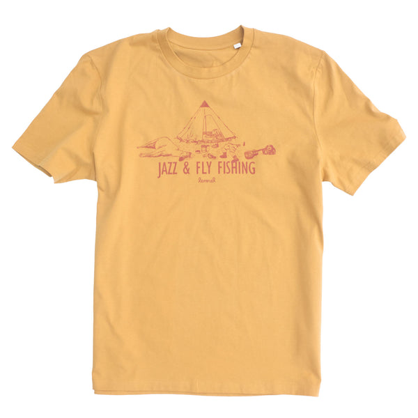 LEMMEL KAFFE COFFEE T-SHIRT Jazz and Fly Fishing / レンメルコーヒー Tシャツ ジャズ アンド フライフィッシング