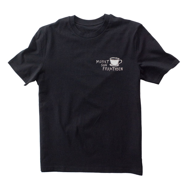 LEMMEL KAFFE COFFEE T-SHIRT Mörkt som Framtiden / レンメルコーヒー Tシャツ モルクト ソム フラムティーデン