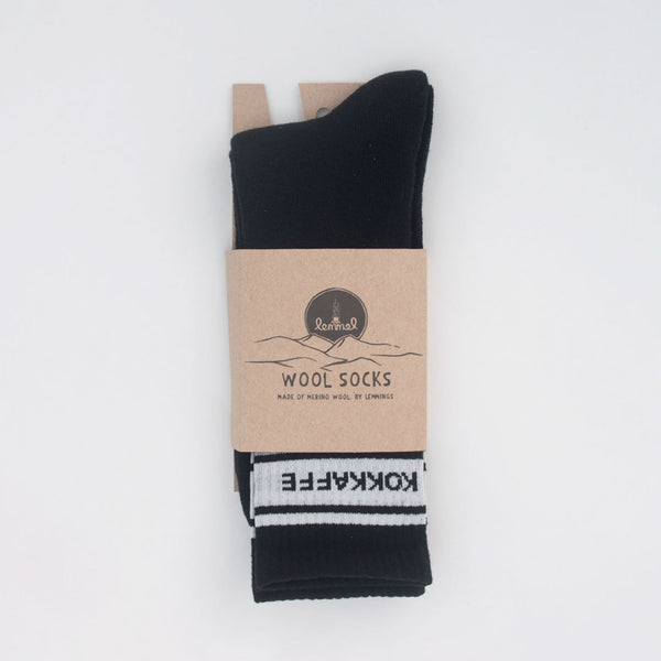 LEMMEL KAFFE COFFEE Wool sock KRUDER / レンメルコーヒー ウールソックス クルーダー