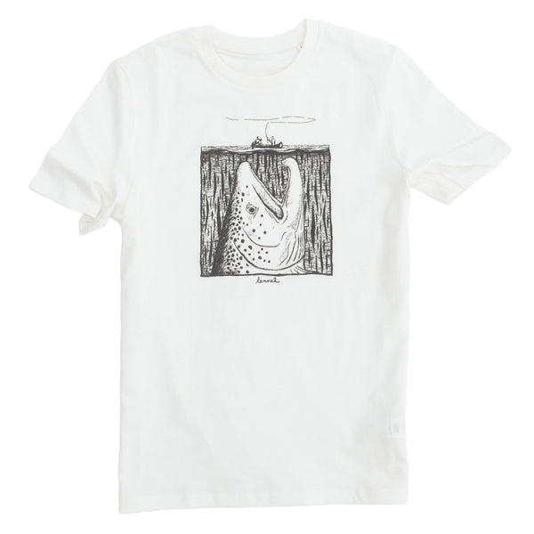LEMMEL KAFFE COFFEE T-SHIRT MOBY TROUT / レンメルコーヒー Tシャツ モビー トラウト