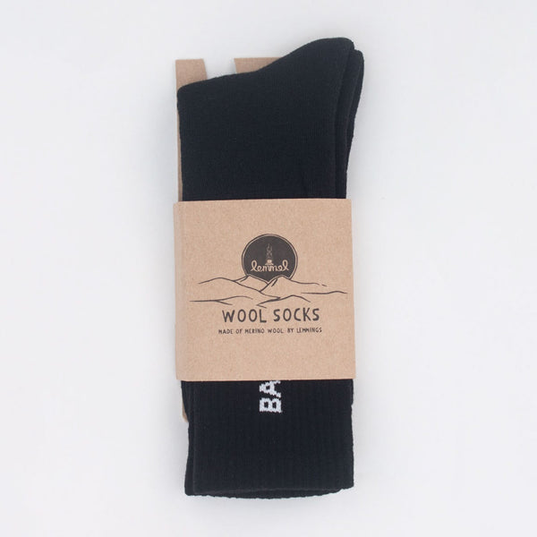 LEMMEL KAFFE COFFEE Wool sock KRUDER / レンメルコーヒー ウールソックス クルーダー