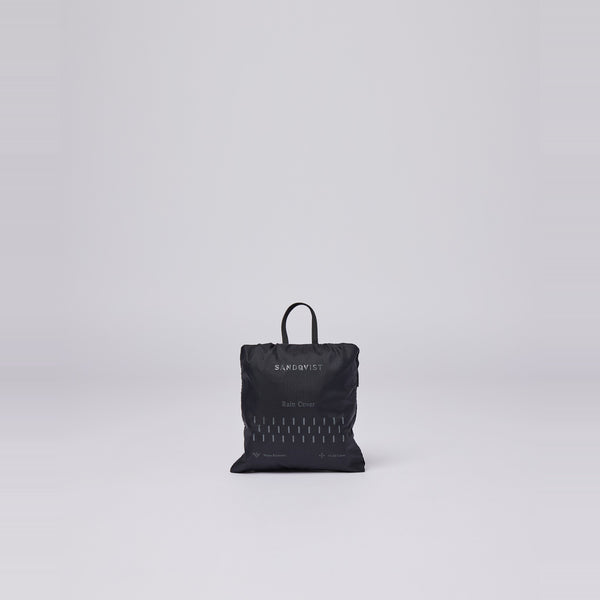 SANDQVIST ITEMS BACKPACK RAIN COVER Black