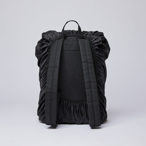 SANDQVIST ITEMS BACKPACK RAIN COVER Black