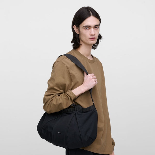 SANDQVIST GRID EXPANDABLE CROSSBODY BAG / サンクヴィスト グリッド エクスパンダブル クロスボディバッグ