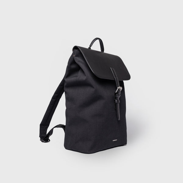 SANDQVIST LEATHER LID BACKPACK 14"