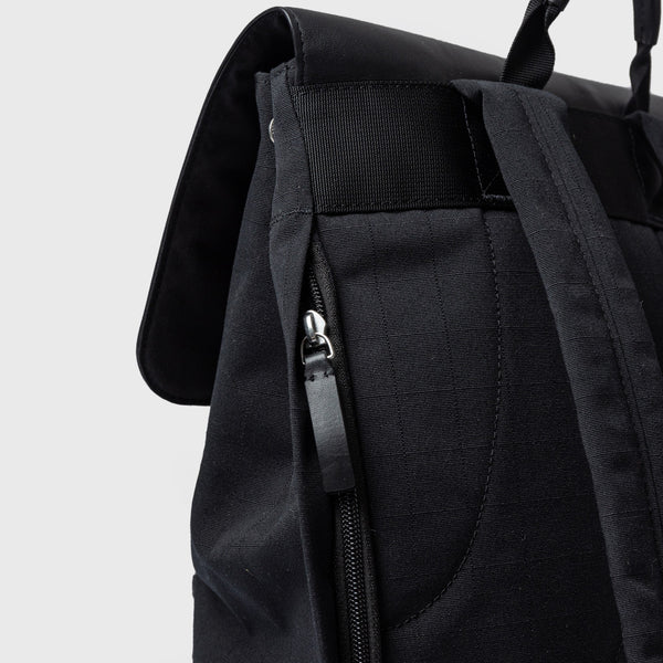SANDQVIST LEATHER LID BACKPACK 14"