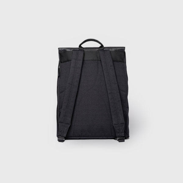 SANDQVIST LEATHER LID BACKPACK 16"