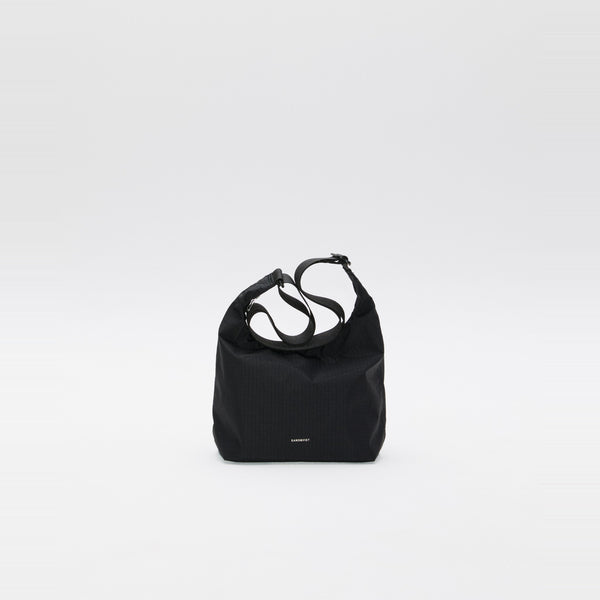 SANDQVIST GRID SHOULDER BAG MINI Black