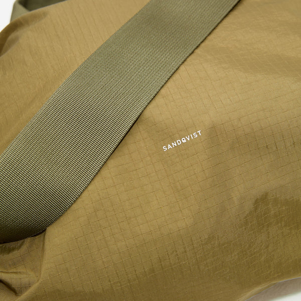 SANDQVIST GRID SHOPPER BAG Olive