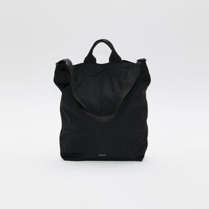 SANDQVIST GRID SHOPPER BAG Black