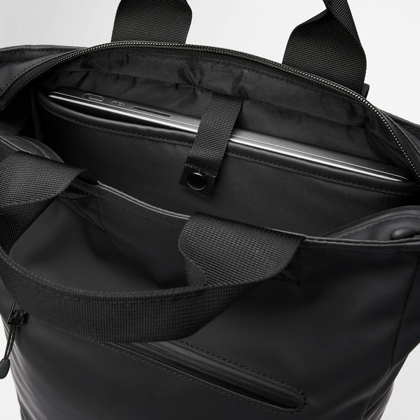 SANDQVIST STREAM TOTE BACKPACK 14 Black