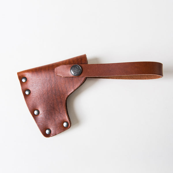 GRÄNSFORS LEATHER SHEATH FOR LARGE SPLITTING AXE / ラージスプリッティングアックス用交換レザーシース