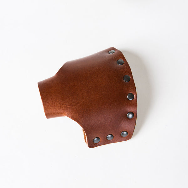 GRÄNSFORS LEATHER SHEATH FOR SMALL GUTTER ADZE / スモールガターアズ用交換レザーシース