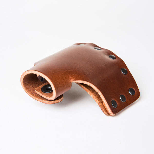 GRÄNSFORS LEATHER SHEATH FOR SMALL GUTTER ADZE / スモールガターアズ用交換レザーシース