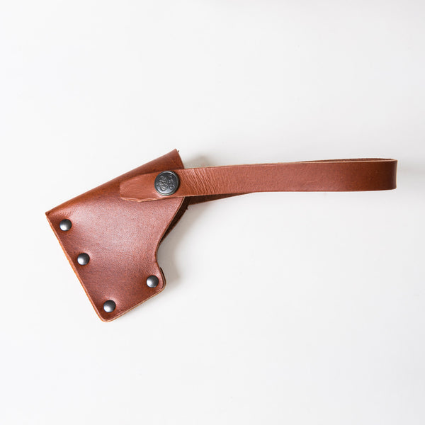 GRÄNSFORS LEATHER SHEATH FOR MORTISE AXE / モルティスアックス用交換レザーシース