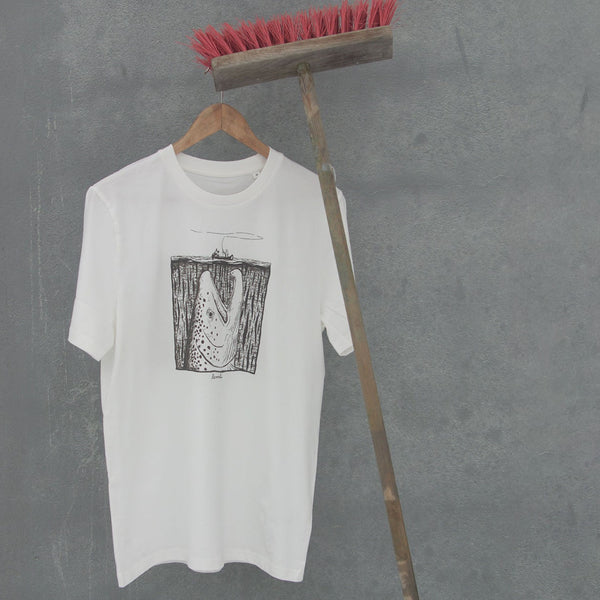 LEMMEL KAFFE COFFEE T-SHIRT MOBY TROUT / レンメルコーヒー Tシャツ モビー トラウト