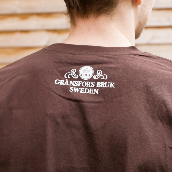GRÄNSFORS T-SHIRT BROWN / グレンスフォシュ T-シャツ ブラウン