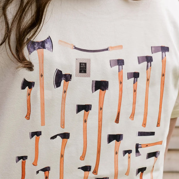 GRÄNSFORS T-SHIRT WHITE / グレンスフォシュ T-シャツ ホワイト