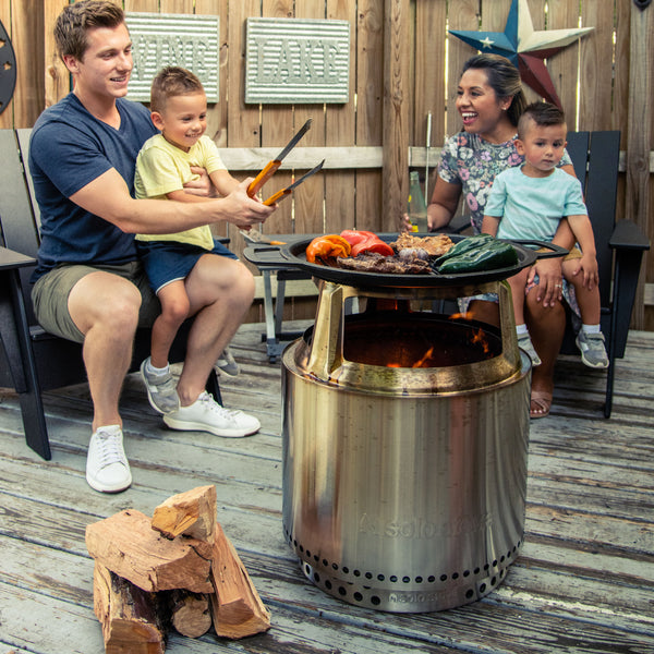 SOLO STOVE FIRE PIT GRILL TOP + HUB / ソロストーブ ファイヤーピット グリルトップ + ハブ