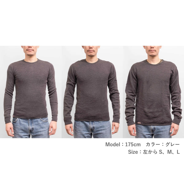 WOOLPOWER  CREWNECK 200 / ウールパワー クルーネック 200
