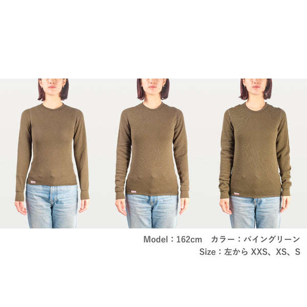 WOOLPOWER  CREWNECK 200 / ウールパワー クルーネック 200