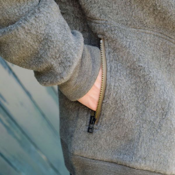 CRUD MERINO BOMBER JACKET / クルード メリノ ボンバー ジャケット