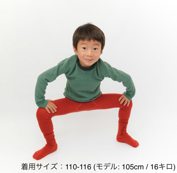 WOOLPOWER KIDS CREWNECK 200 / ウールパワー キッズ クルーネック 200