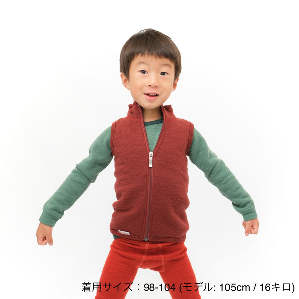 WOOLPOWER KIDS VEST 400 / ウールパワー キッズ ベスト 400