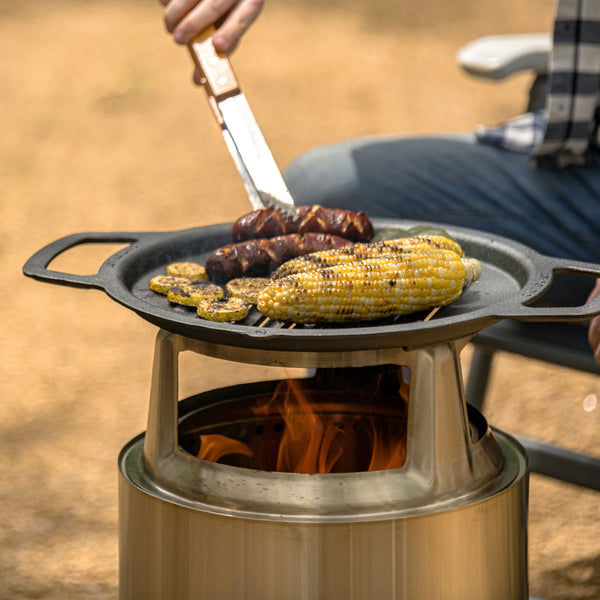 SOLO STOVE FIRE PIT GRILL TOP + HUB / ソロストーブ ファイヤーピット グリルトップ + ハブ
