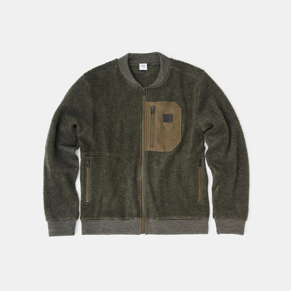 CRUD MERINO BOMBER JACKET / クルード メリノ ボンバー ジャケット