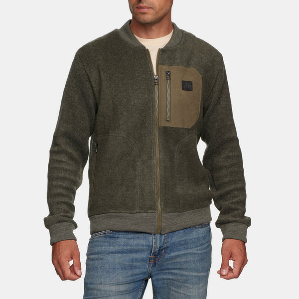 CRUD MERINO BOMBER JACKET / クルード メリノ ボンバー ジャケット