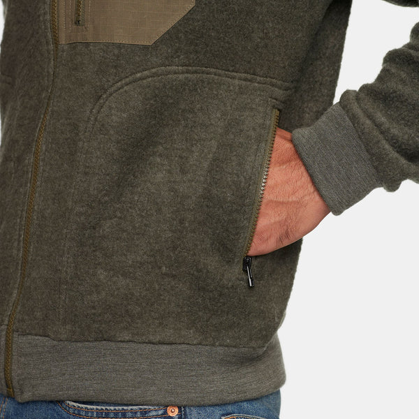 CRUD MERINO BOMBER JACKET / クルード メリノ ボンバー ジャケット