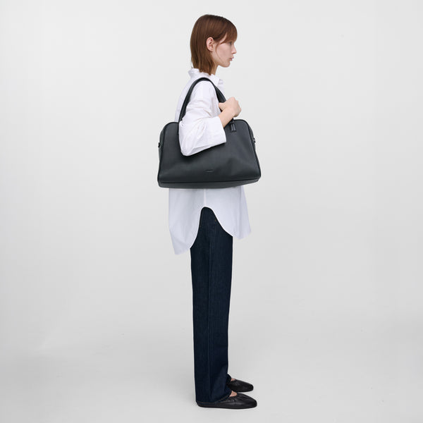 SANDQVIST LEATHER BOWLING BAG / サンクヴィスト レザー ボウリング バッグ