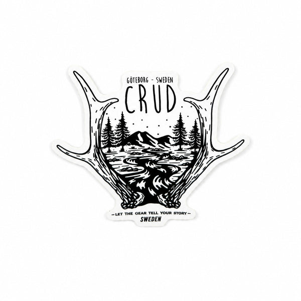 【ポイント交換限定】CRUD Logo Sticker / クルード ロゴステッカー 01
