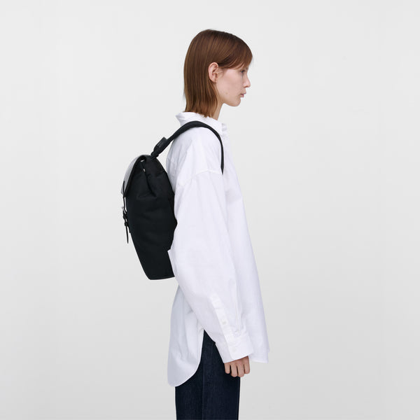 SANDQVIST LEATHER LID BACKPACK 14" / サンクヴィスト レザー リッド バックパック 14インチ