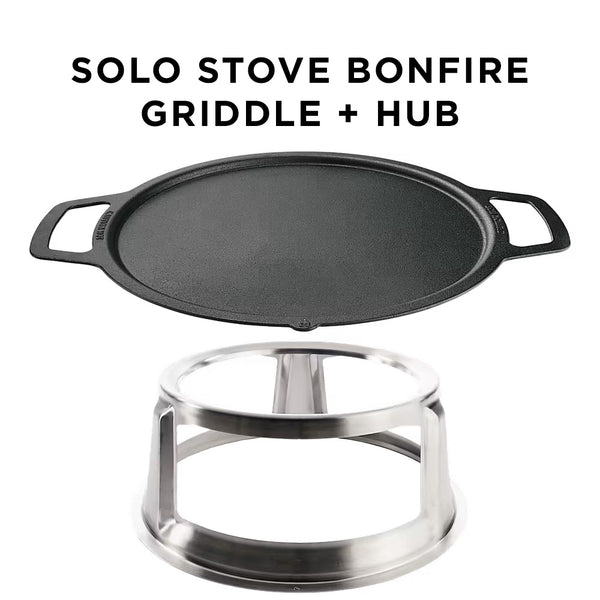 SOLO STOVE FIRE PIT GRIDDLE TOP + HUB / ソロストーブ ファイヤーピット グリドルトップ + ハブ