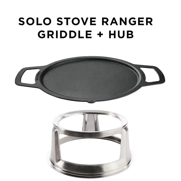 SOLO STOVE FIRE PIT GRIDDLE TOP + HUB / ソロストーブ ファイヤーピット グリドルトップ + ハブ