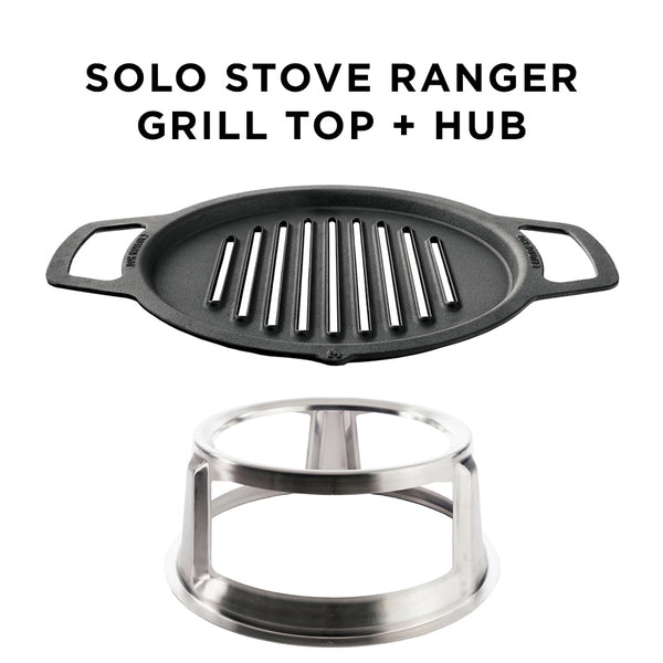 SOLO STOVE FIRE PIT GRILL TOP + HUB / ソロストーブ ファイヤーピット グリルトップ + ハブ