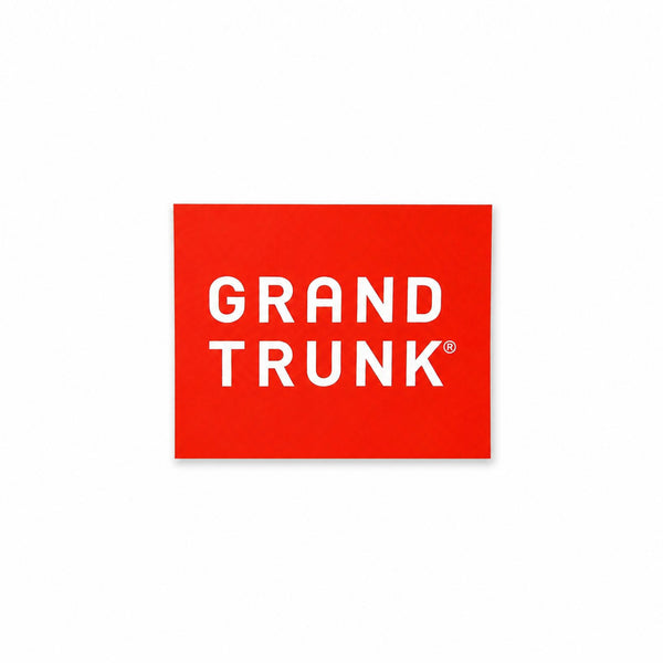 【ポイント交換限定】GRAND TRUNK Logo Sticker / グランドトランク ロゴステッカー 02