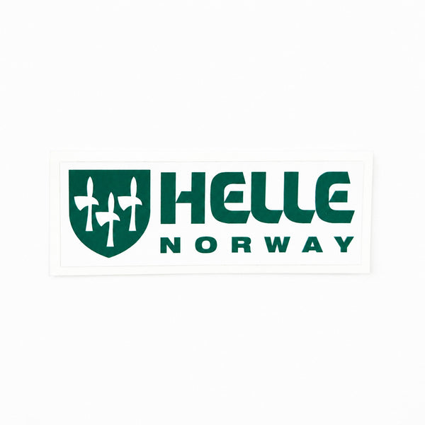 【ポイント交換限定】HELLE Logo Sticker / ヘレナイフ ロゴステッカー 01