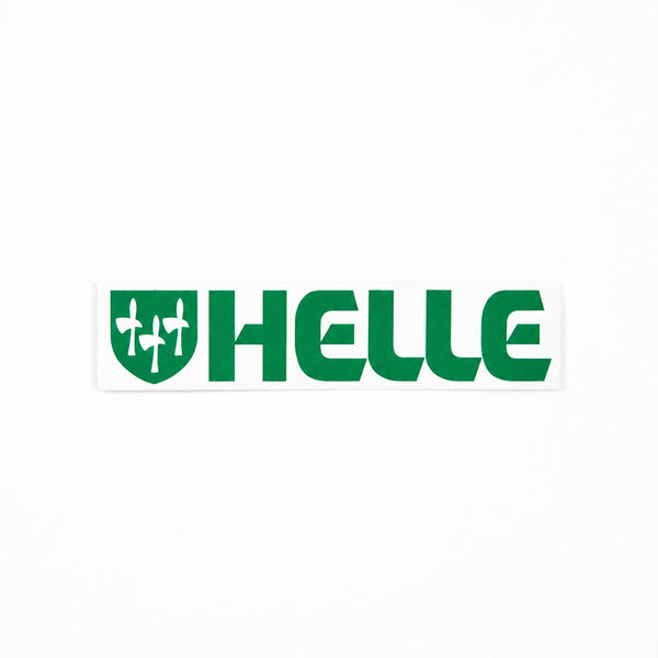 【ポイント交換限定】HELLE Logo Sticker / ヘレナイフ ロゴステッカー 02